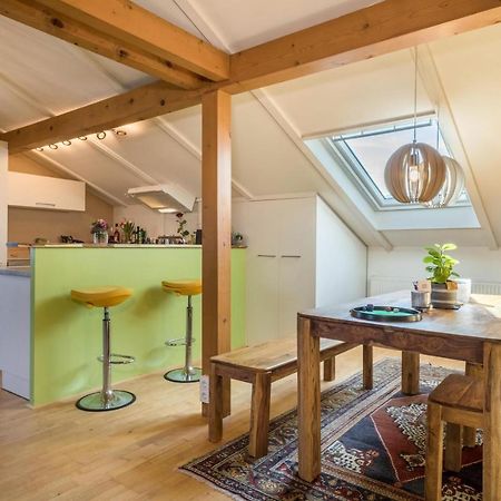 Luxurioeses Penthouse-Appartement Hoechst Luaran gambar