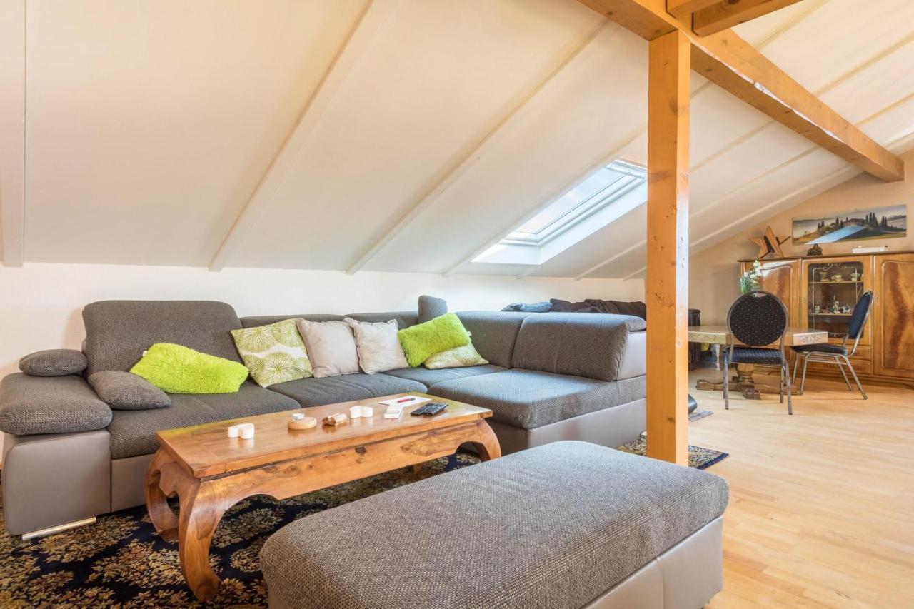 Luxurioeses Penthouse-Appartement Hoechst Luaran gambar