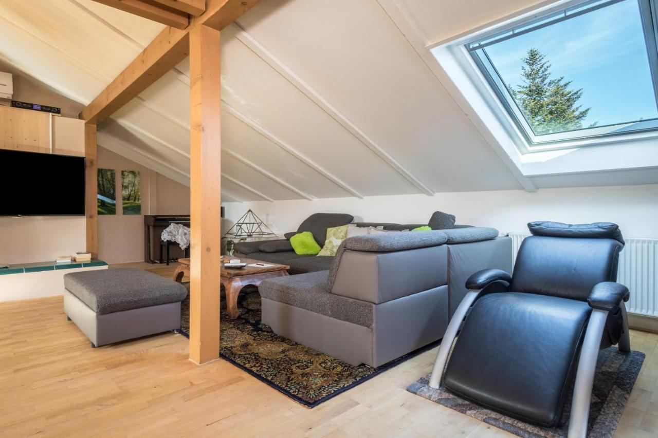 Luxurioeses Penthouse-Appartement Hoechst Luaran gambar