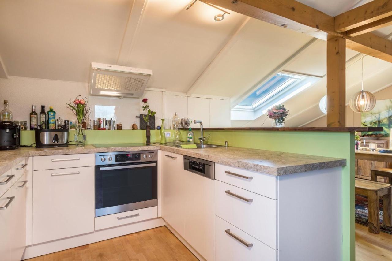 Luxurioeses Penthouse-Appartement Hoechst Luaran gambar