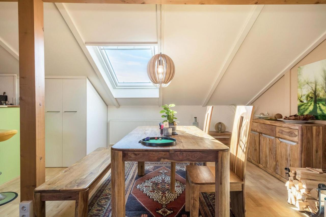 Luxurioeses Penthouse-Appartement Hoechst Luaran gambar